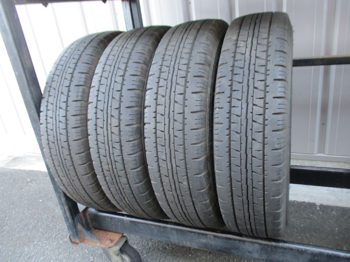 ★☆175/80R14 99/98N LT ダンロップ ENASAVE VAN01 2022年製 4本 送料込 T59860808☆★インボイス領収書発行可能