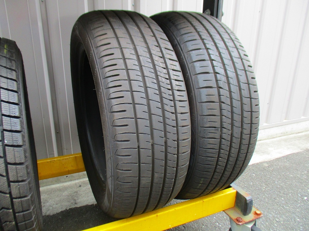 ★☆215/55R17 94V ダンロップ ENASAVE EC204 2024年製 2本 送料込 T60390818☆★インボイス領収書発行可能