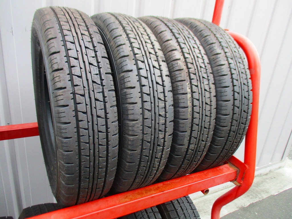 ★☆145R12 6PR LT ダンロップ ENASAVE VAN01 4本 送料込 T60470818☆★インボイス領収書発行可能