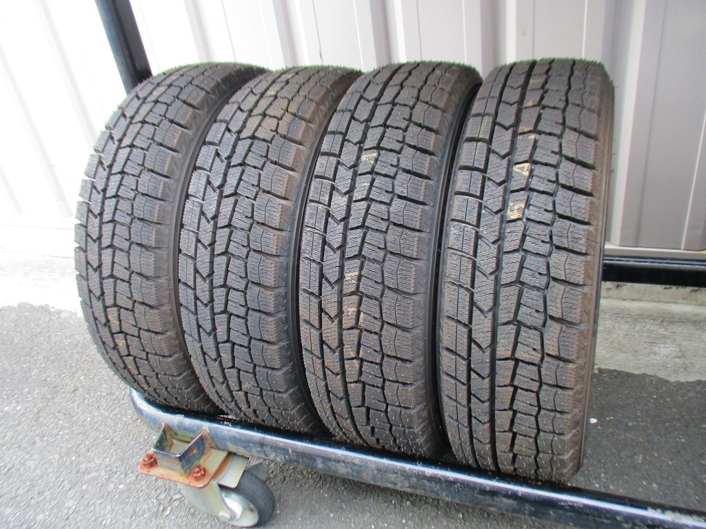 ★☆155/65R13 73Q ダンロップ WINTER MAXX WM02 スタッドレス 2020年製 4本 送料込 T60860825☆★インボイス領収書発行可能