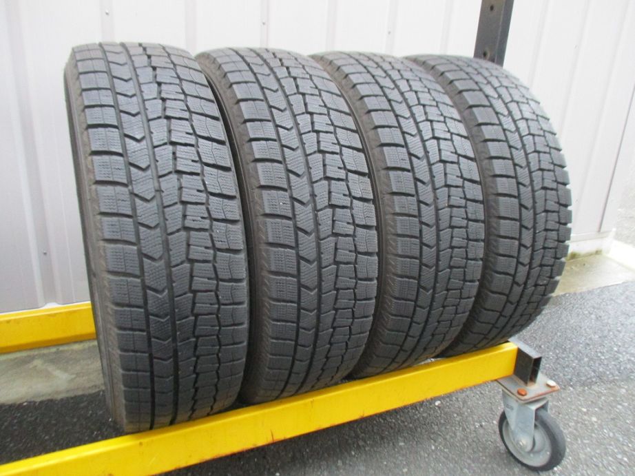 ★☆195/65R16 92Q ダンロップ WINTER MAXX WM02 スタッドレス 2020年製 4本 送料込 T62340917☆★インボイス領収書発行可能