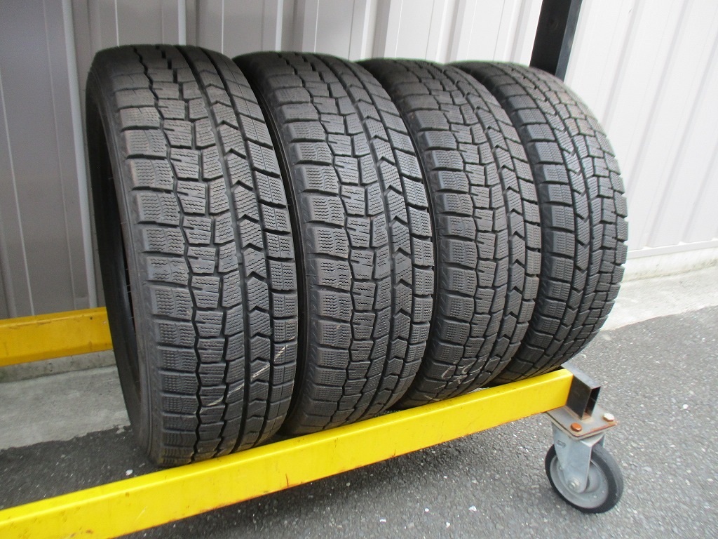 185/60R15 84Q ダンロップ WINTER MAXX WM02 スタッドレス 2024年製 4