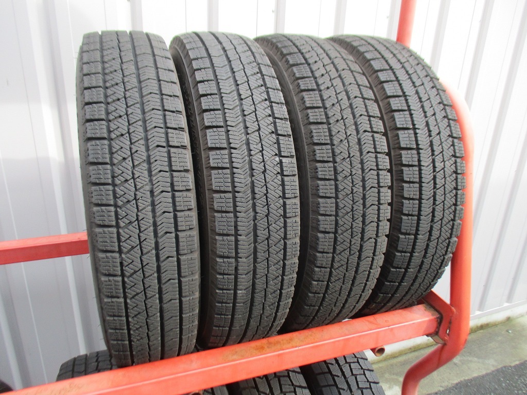 ★☆145/80R13 75Q ブリヂストン BLIZZAK VRX2 スタッドレス 2021年製 4本 送料込 T63951002☆★インボイス領収書発行可能