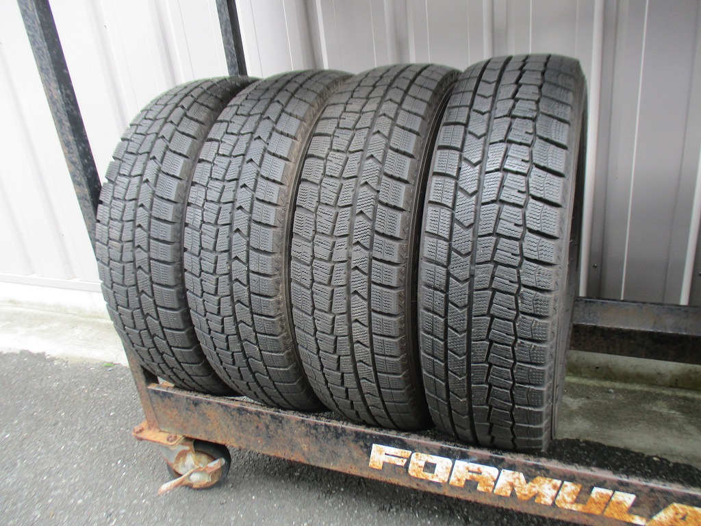 ★☆175/65R15 84Q ダンロップ WINTER MAXX WM02 スタッドレス 2021年製 4本 送料込 T64021002☆★インボイス領収書発行可能