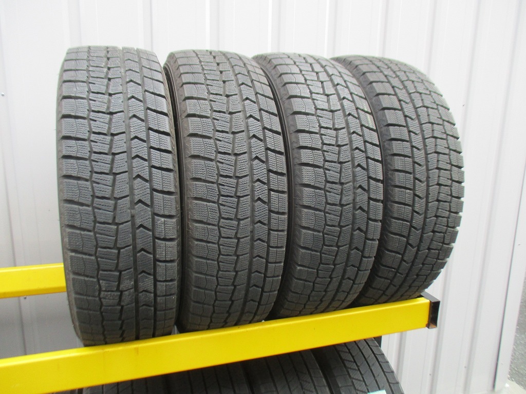 ★☆195/65R16 92Q ダンロップ WINTER MAXX WM02 スタッドレス 2020年製 4本 送料込 T64701017☆★インボイス領収書発行可能