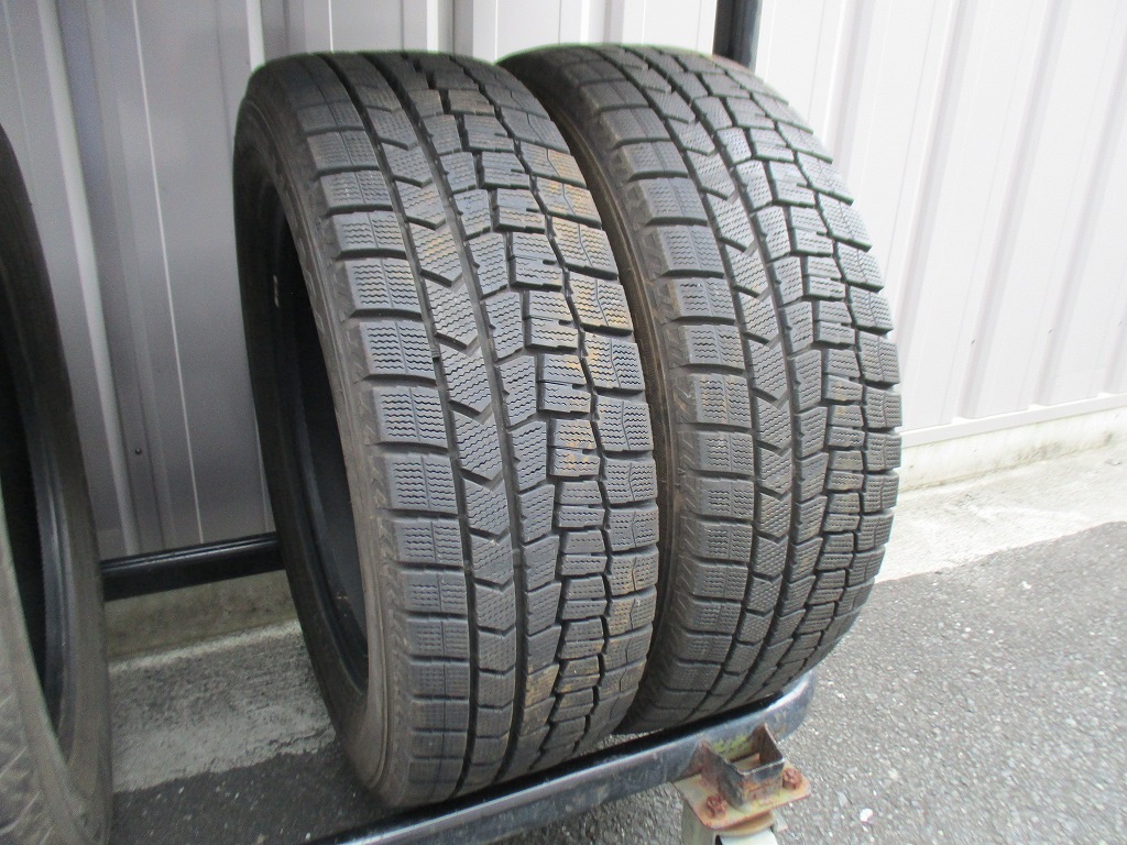★☆205/60R16 92Q ダンロップ WINTER MAXX WM02 スタッドレス 2021年製 2本 送料込 T64051007☆★インボイス領収書発行可能