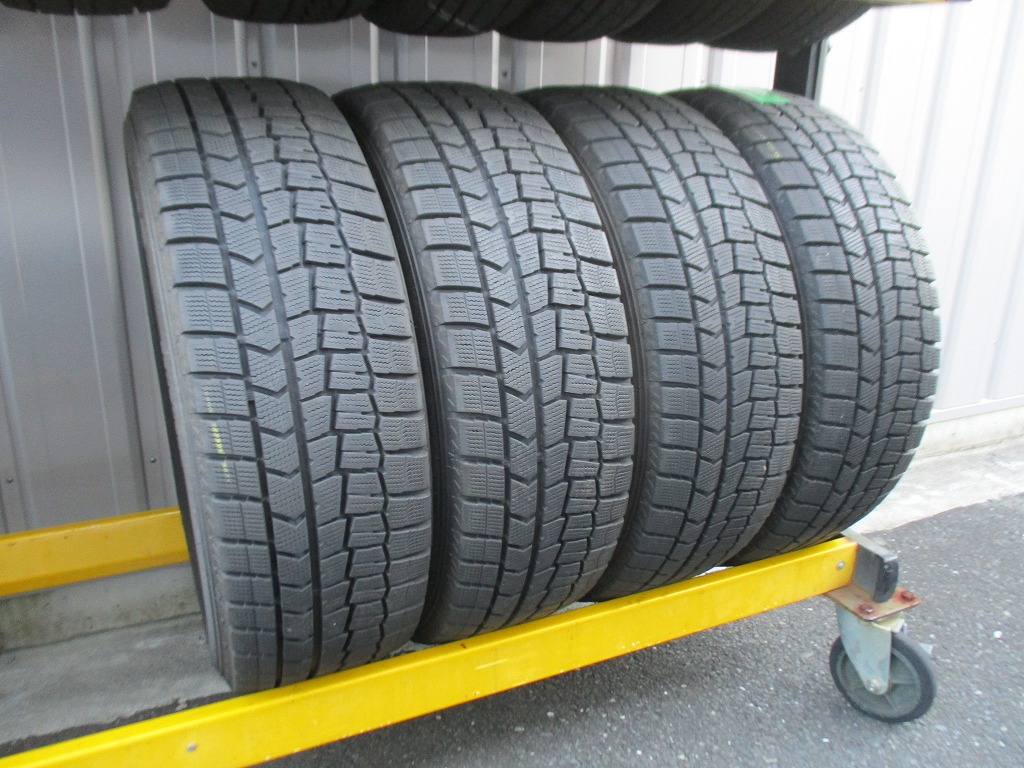 ★☆215/60R17 96Q ダンロップ WINTER MAXX WM02 2020年製 4本 送料込 T65171020☆★インボイス領収書発行可能