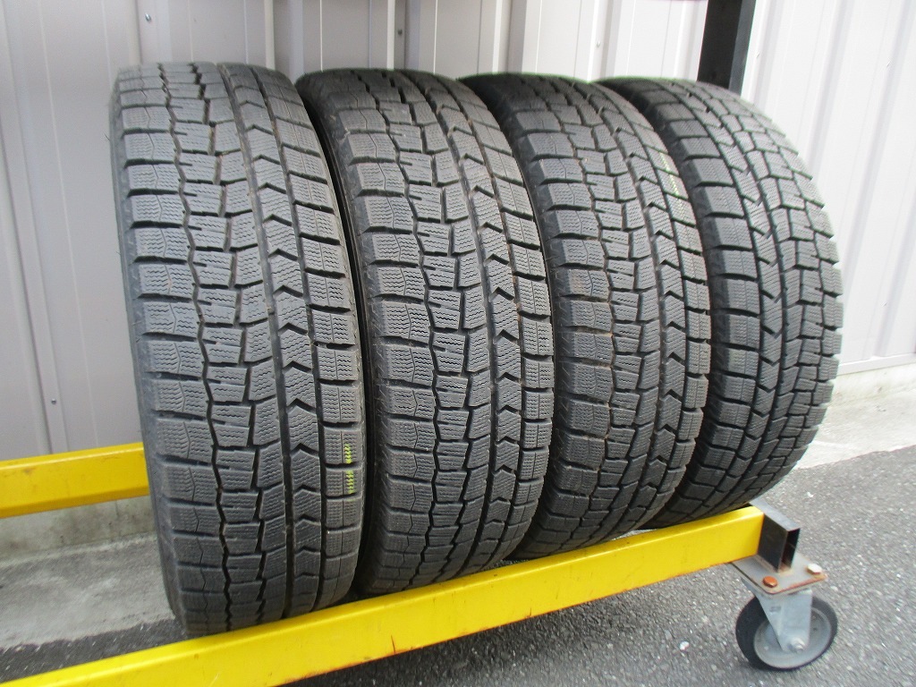 ★☆195/65R16 92Q ダンロップ WINTER MAXX WM02 スタッドレス 2020年製 4本 送料込 T65551024☆★インボイス領収書発行可能