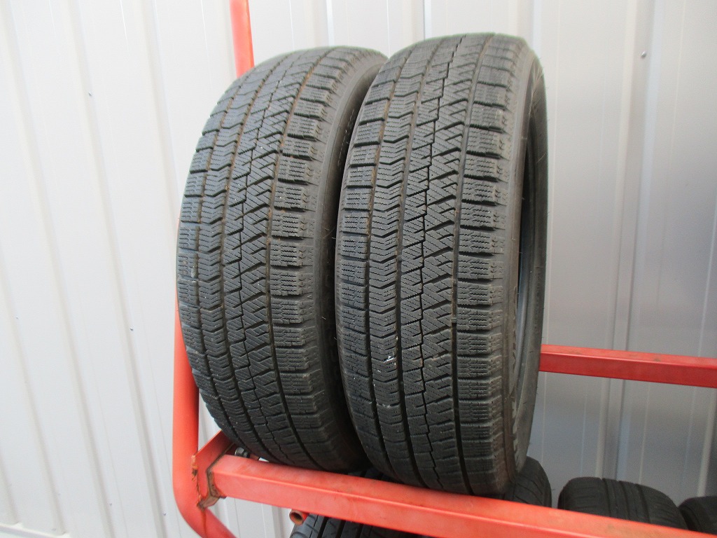 ★☆185/60R16 86Q ブリヂスン BLIZZAK VRX2 スタッドレス 2021年製 2本 送料込 T65641027☆★インボイス領収書発行可能