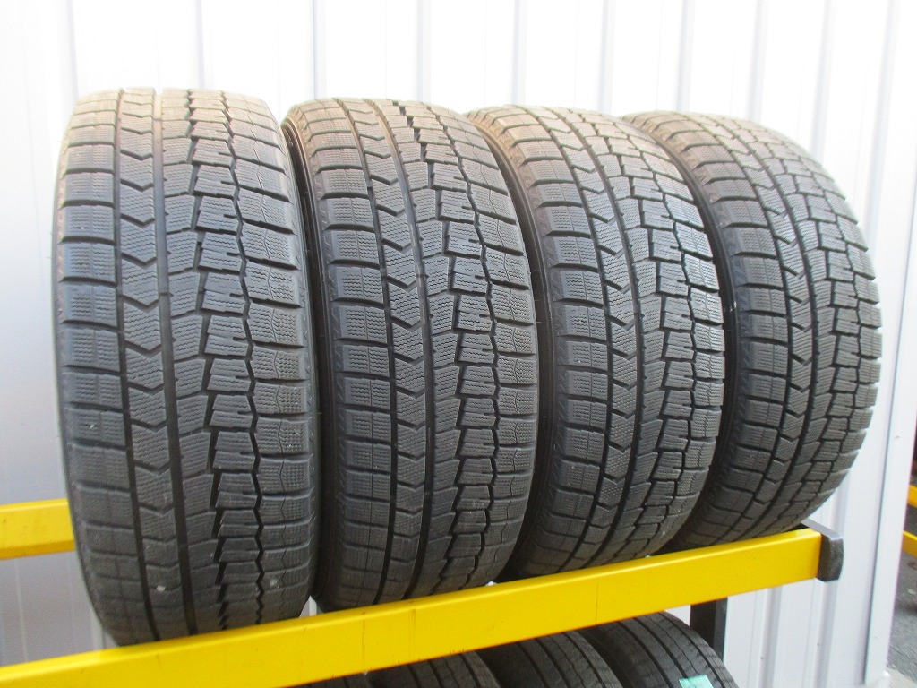 ★☆225/50R18 95Q ダンロップ WINTER MAXX WM02 スタッドレス 2021年製 4本 送料込 T65761027☆★インボイス領収書発行可能