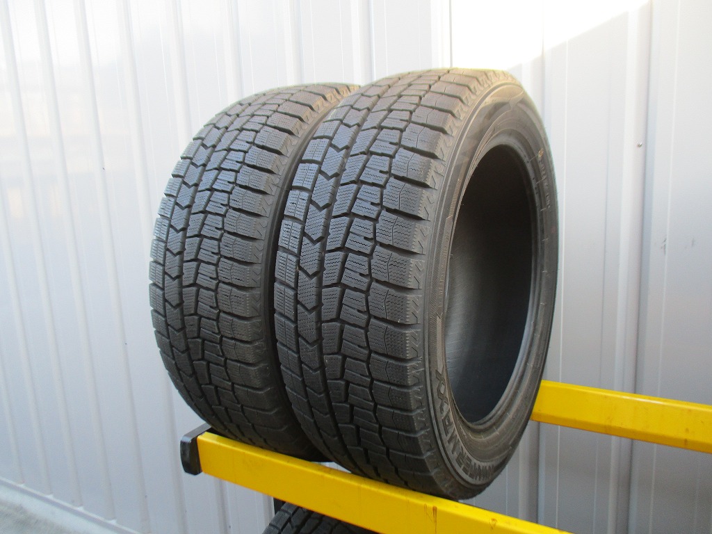 ★☆215/55R17 94Q ダンロップ WINTER MAXX WM02 スタッドレス 2023年製 2本 送料込 T65771027☆★インボイス領収書発行可能