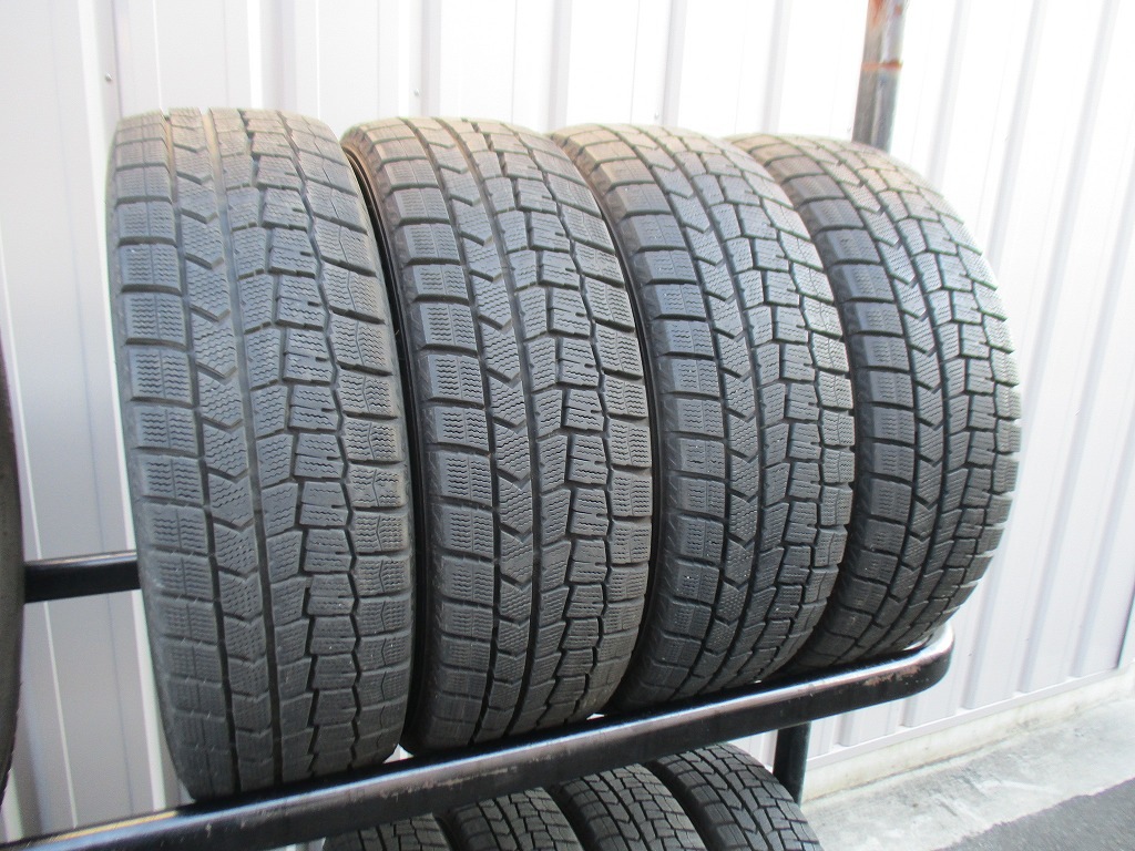 ★☆185/60R15 84Q ダンロップ WINTER MAXX WM02 スタッドレス 2022年製 4本 送料込 T65811027☆★インボイス領収書発行可能
