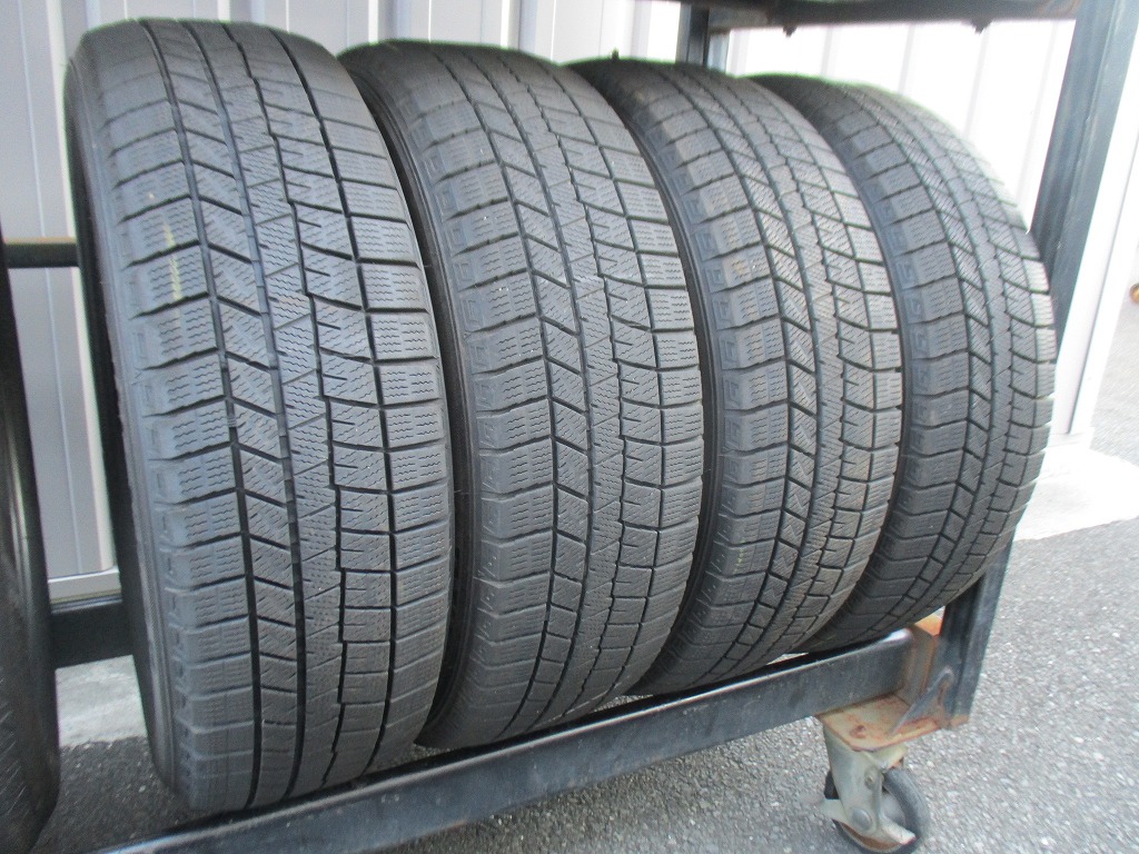★☆195/60R17 90Q ダンロップ WINTER MAXX WM03 スタッドレス 2023年製 4本 送料込 T65981031☆★インボイス領収書発行可能