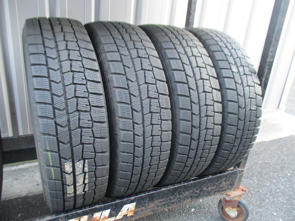 ★☆175/70R14 84Q ダンロップ WINTER MAXX WM02 スタッドレス 2021年製 4本 送料込 T66021031☆★インボイス領収書発行可能