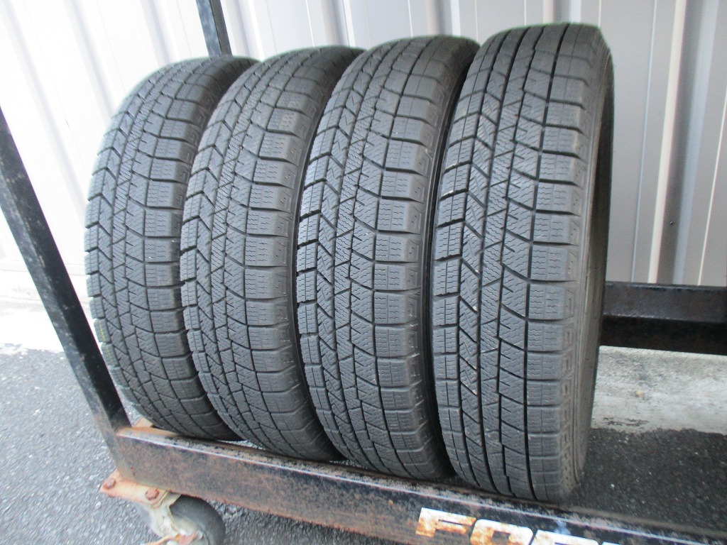 ★☆145/80R13 75Q ダンロップ WINTERMAXX WM03 スタッドレス 2020年製 4本 送料込 T66031031☆★インボイス領収書発行可能