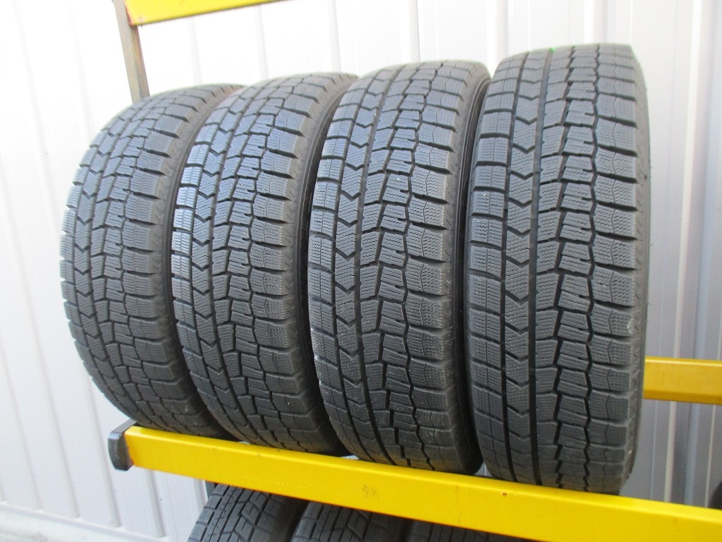 ★☆195/65R16 92Q ダンロップ WINTER MAXX WM02 スタッドレス 2020年製 4本 送料込 T66581111☆★インボイス領収書発行可能