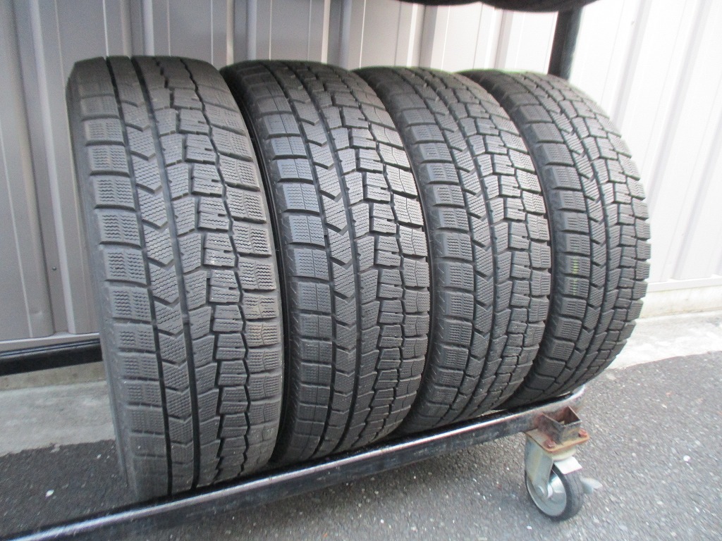 ★☆205/60R16 92Q ダンロップ WINTER MAXX WM02 スタッドレス 2021年製 4本 送料込 T66781111☆★インボイス領収書発行可能
