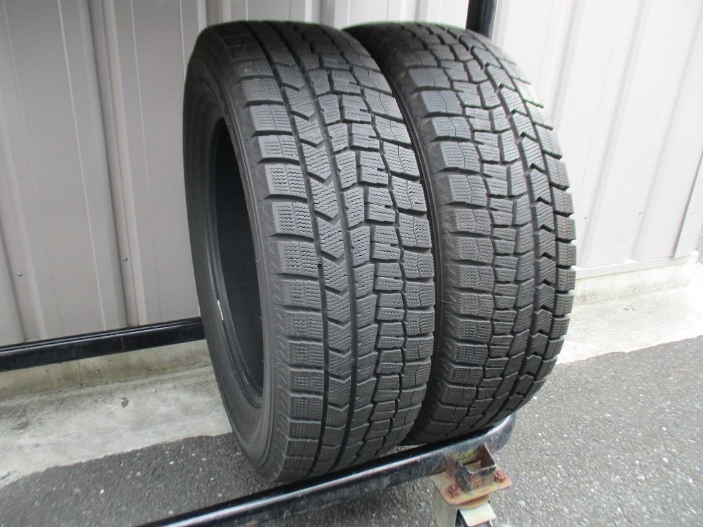 ★☆195/65R16 92Q ダンロップ WINTER MAXX WM02 スタッドレス 2020年製 2本 送料込 T66891112☆★インボイス領収書発行可能