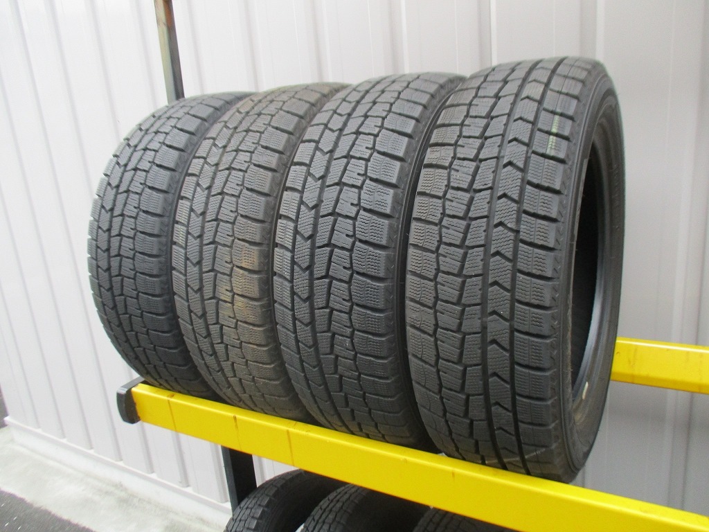 ★☆185/60R15 84Q ダンロップ WINTER MAXX WM02 スタッドレス 2021年製 4本 送料込 T66981112☆★インボイス領収書発行可能