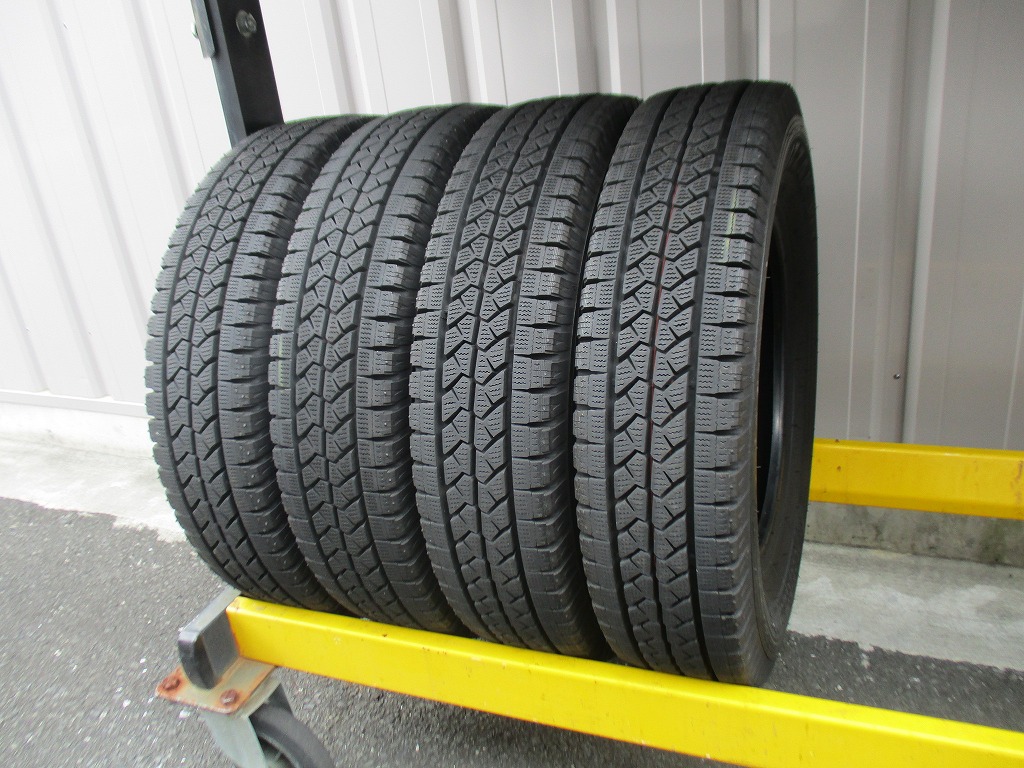 ★☆155R13 LT 8PR ブリヂストン BLIZZAK VL1 スタッドレス 4本 送料込 T67011112☆★インボイス領収書発行可能