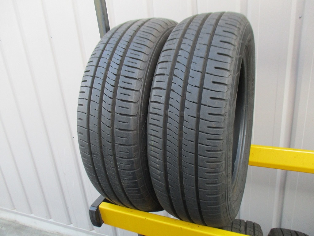★☆185/60R15 84H ダンロップ ENASAVE EC204 2021年製 2本 送料込 T63040925☆★インボイス領収書発行可能