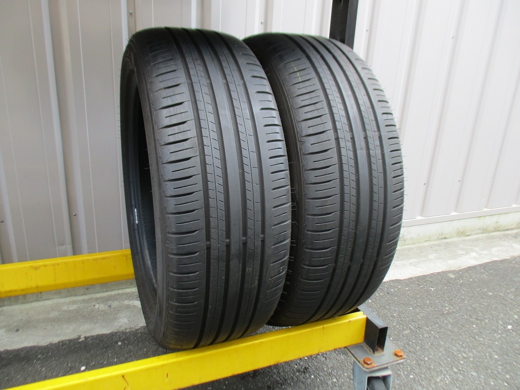 ★☆215/50R18 92V ダンロップ ENASAVE EC300+ 2022年製 2本 送料込 T65411020☆★インボイス領収書発行可能