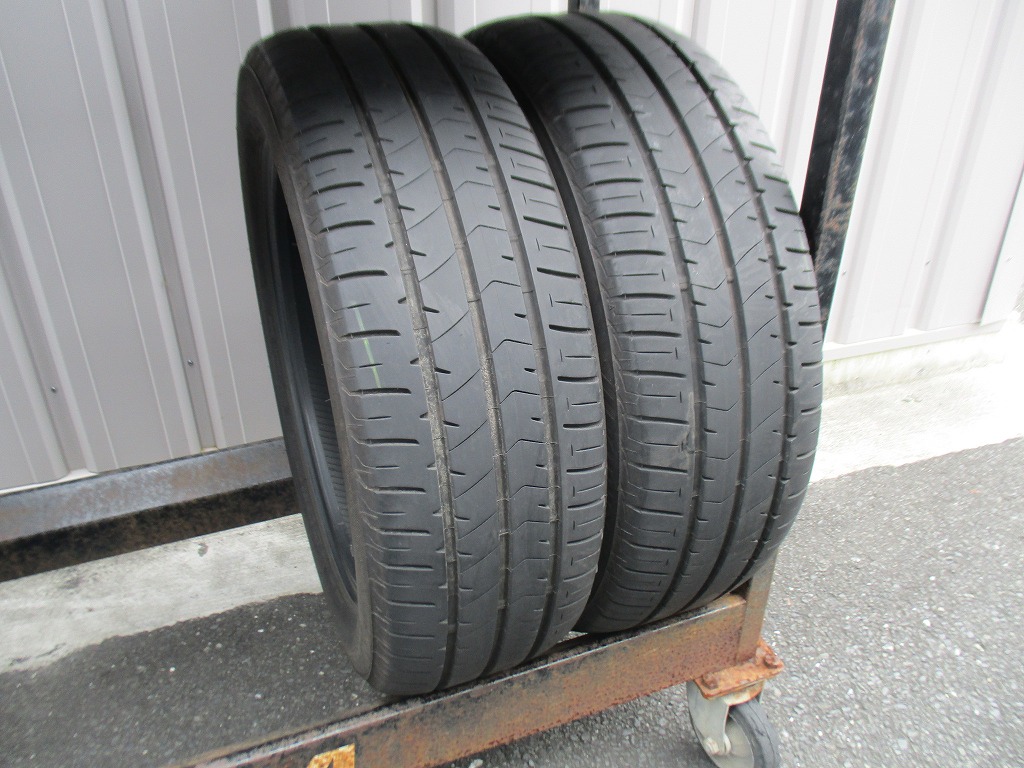 ★☆205/55R17 91V ブリヂストン ECOPIA NH100RV 2021年製 2本 送料込 T67211119☆★インボイス領収書発行可能