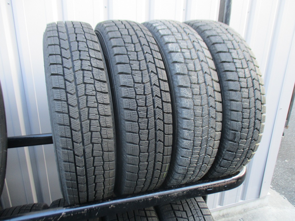 ★☆155/80R13 79Q ダンロップ WINTER MAXX WM02 スタッドレス 4本 送料込 T67371119☆★インボイス領収書発行可能