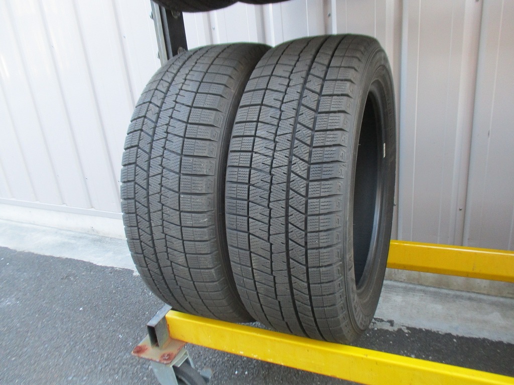 ★☆215/55R17 94Q ダンロップ WINTER MAXX WM03 スタッドレス 2022年製 2本 送料込 T67471122☆★インボイス領収書発行可能