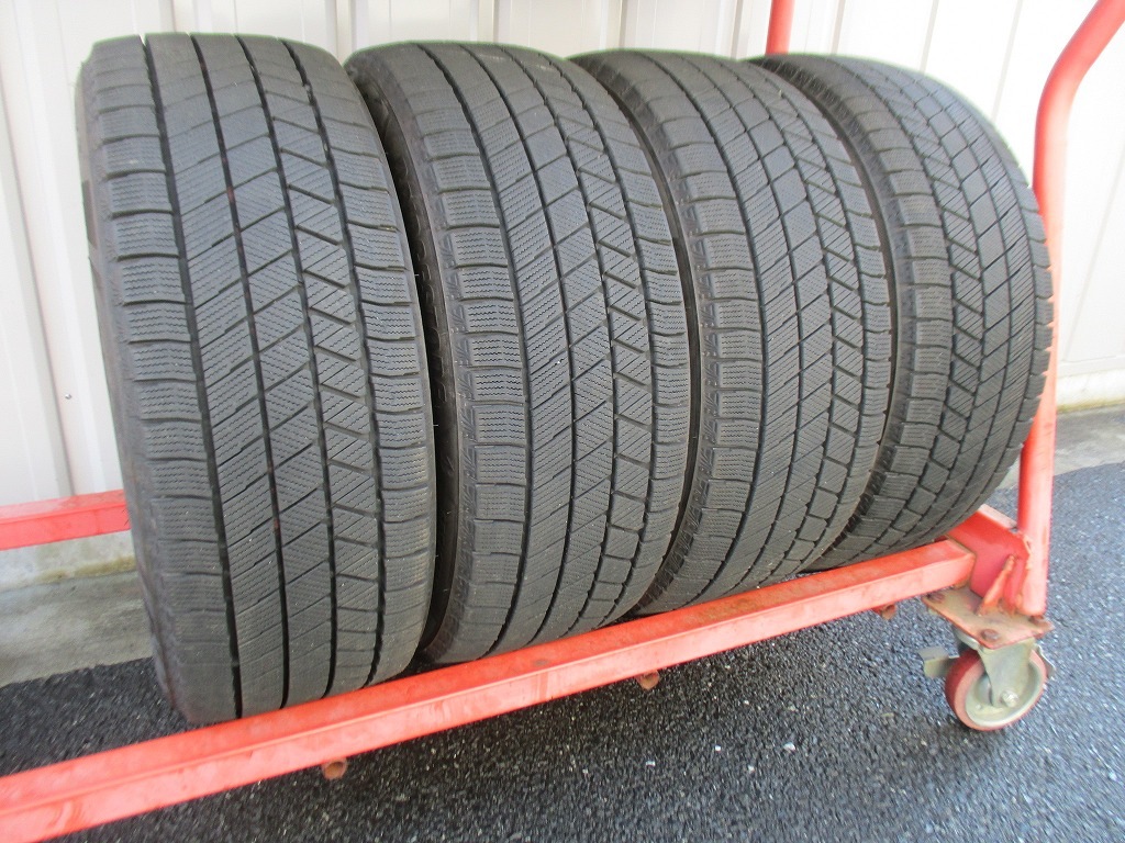 ★☆225/45R17 91Q ブリヂストン BLIZZAK VRX3 スタッドレス 2021年製 4本 送料込 T67711122☆★インボイス領収書発行可能