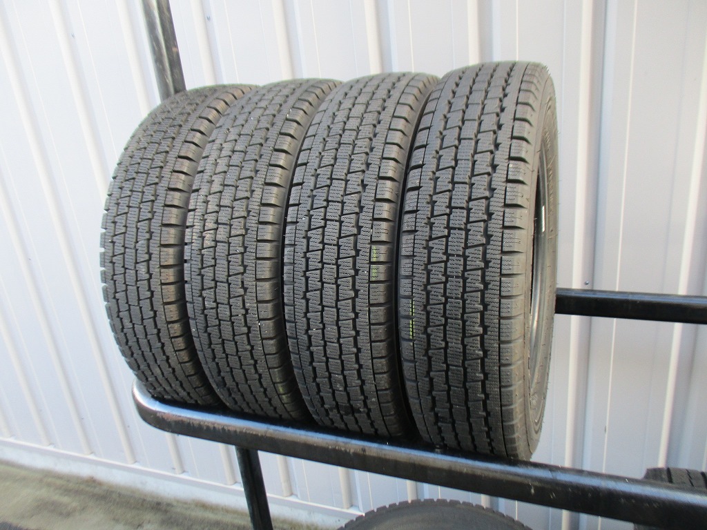 ★☆145/80R12 80/78N LT ブリヂストン W300 スタッドレス 4本 送料込 T67741122☆★インボイス領収書発行可能