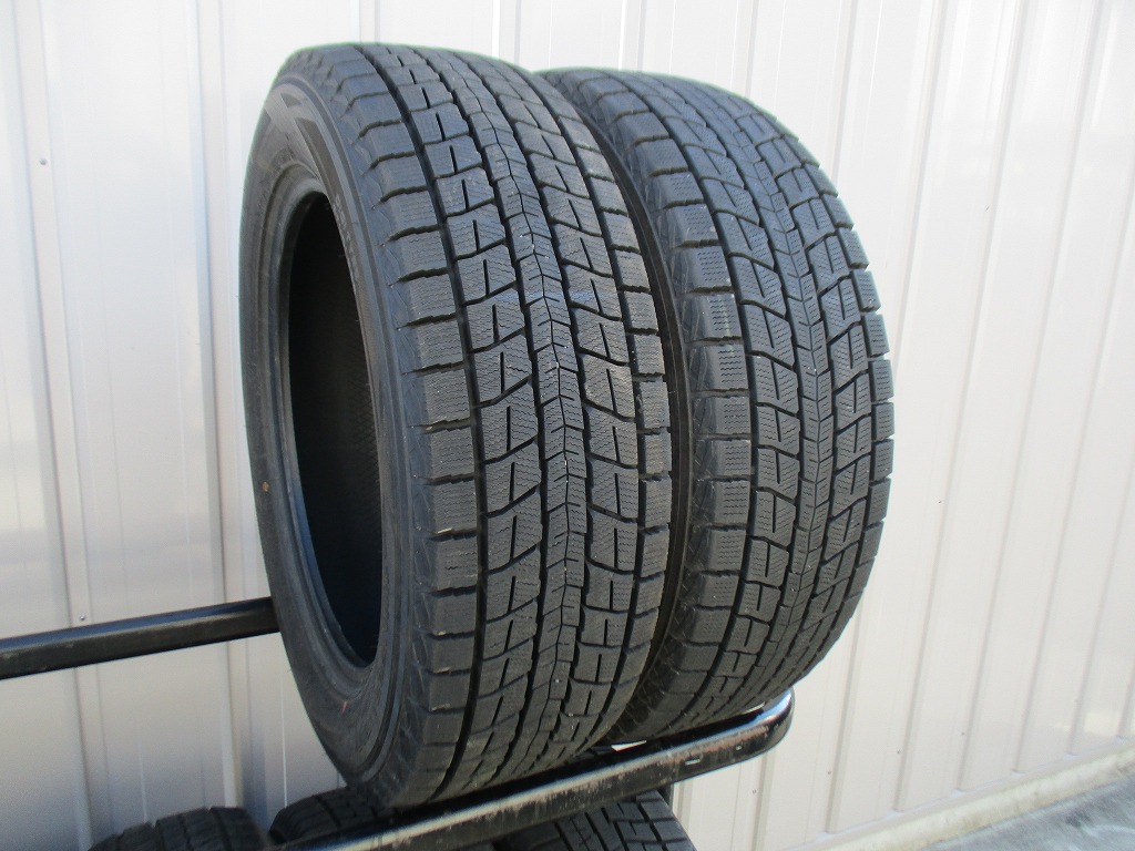 ★☆225/60R18 100Q ダンロップ WINTER MAXX SJ8 スタッドレス 2本 送料込 T68091129☆★インボイス領収書発行可能