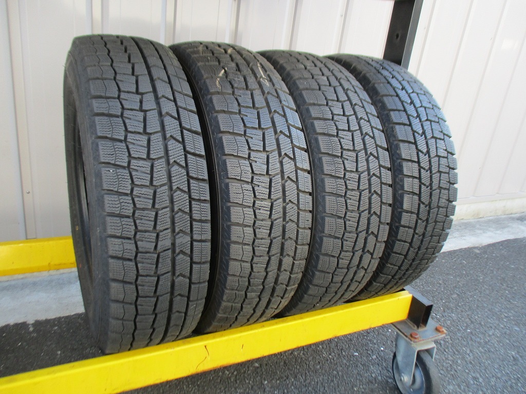 ★☆185/70R14 88Q ダンロップ WINTER MAXX WM02 スタッドレス 4本 送料込 T68051128☆★インボイス領収書発行可能