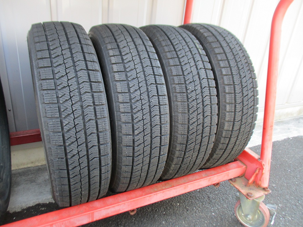 ★☆155/65R14 75Q ブリヂストン BLIZZAK VRX2 スタッドレス 2021年製 4本 送料込 T68241129☆★インボイス領収書発行可能