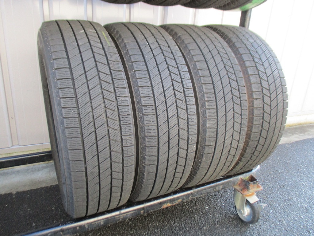 ★☆195/60R17 90Q ブリヂストン BLIZZAK VRX3 スタッドレス 2021年製 4本 送料込 T67901128☆★インボイス領収書発行可能