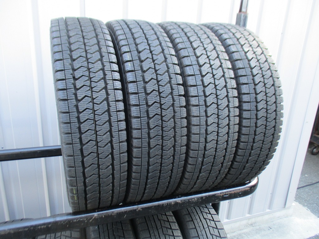 ★☆165/80R14 91/90N LT ブリヂストン BLIZZAK VL10A スタッドレス 2024年製 4本 送料込 T68791209☆★インボイス領収書発行可能