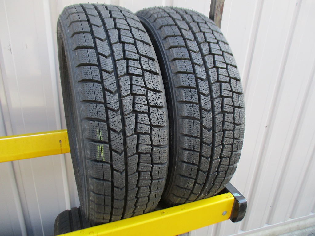 ★☆165/55R14 72Q ダンロップ WINTER MAXX WM02 スタッドレス 2024年製 2本 送料込 T68861209☆★インボイス領収書発行可能