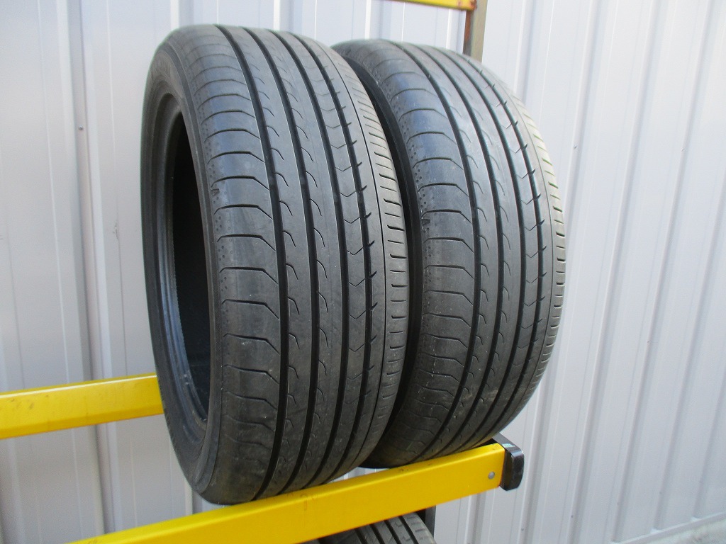 ★☆225/55R18 98V ヨコハマ BluEarth-RV RV03 2022年製 2本 送料込 T68871209☆★インボイス領収書発行可能
