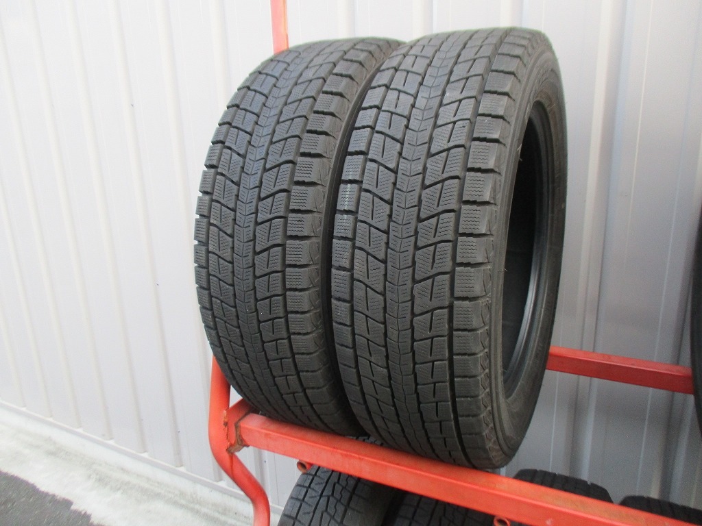 ★☆225/60R17 99Q ダンロップ WINTER MAXX SJ8 スタッドレス 2022年製 2本 送料込 T69041211☆★インボイス領収書発行可能