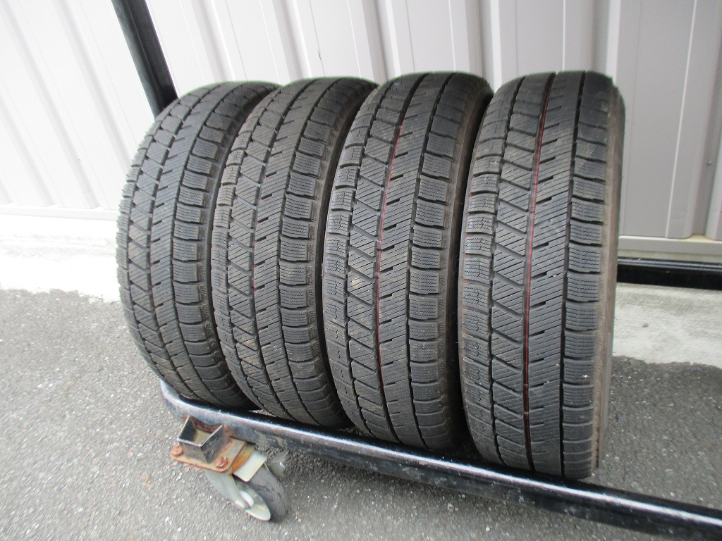 ★☆155/70R12 73Q ブリヂストン BLIZZAK VRX3 スタッドレス 2022年製 4本 送料込 T69801222☆★インボイス領収書発行可能