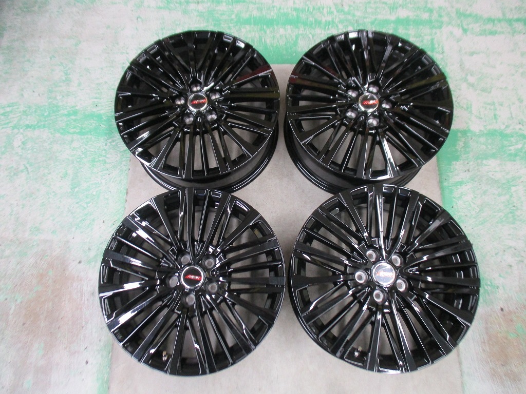 ★☆プレミックス PREMIX MER-V 18インチ 7J +45 114.3 5H グロスブラック 新品 送料込 20680☆★インボイス領収書発行可能