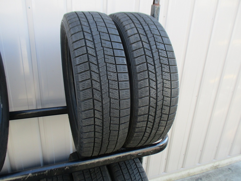 ★☆185/60R16 86Q ダンロップ WINTER MAXX WM03 スタッドレス 2023年製 2本 送料込 T70170107★インボイス領収書発行可能