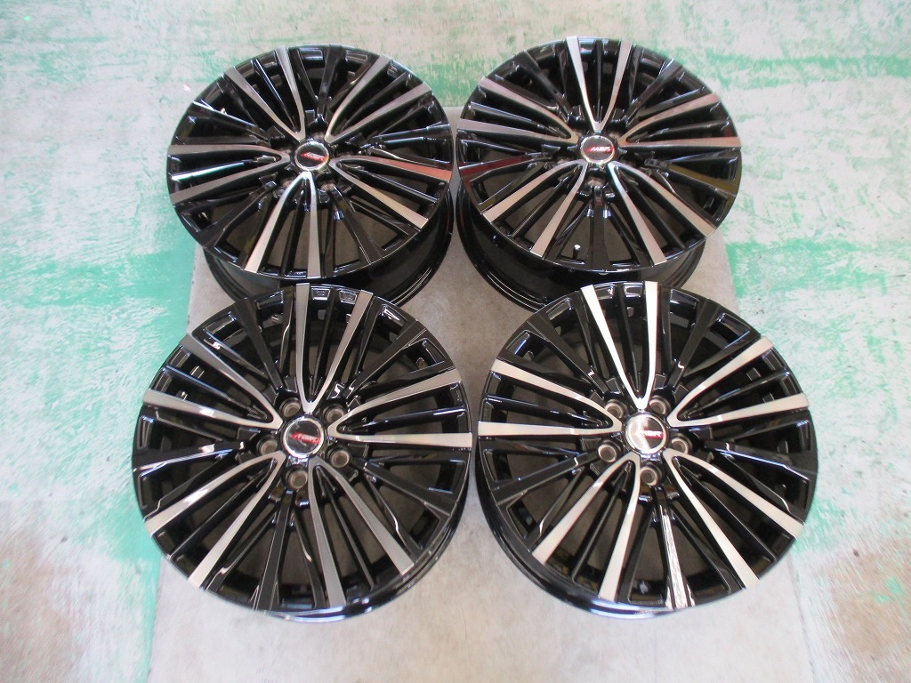 ★☆プレミックス PREMIX MER-V 18インチ 7J +45 114.3 5H ブラッククリア 新品 送料込 20681☆★インボイス領収書発行可能