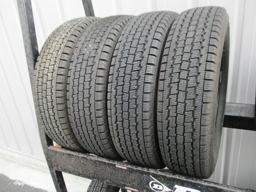 ★☆145/80R12 80/78N LT ブリヂストン W300 スタッドレス 4本 送料込 T70650109☆★インボイス領収書発行可能