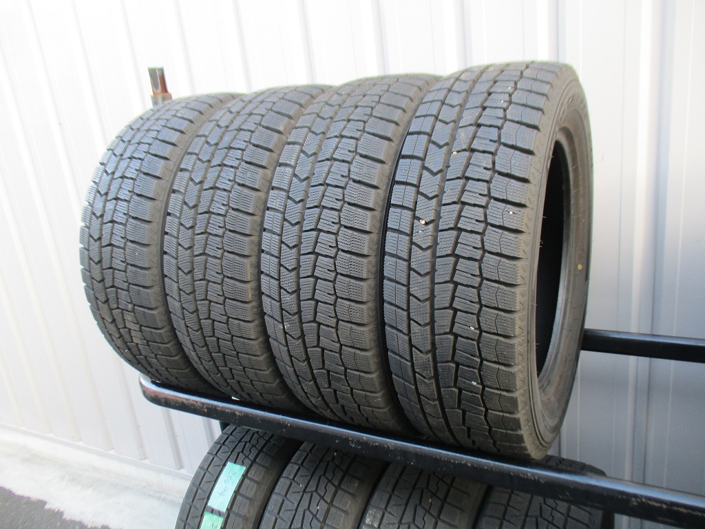 ★☆205/60R16 92Q ダンロップ WINTER MAXX WM02 スタッドレス 2022年製 4本 送料込 20692☆★インボイス領収書発行可能