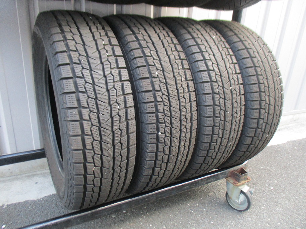 ★☆215/65R17 99Q ヨコハマ ICEGUARD G075 スタッドレス 2019年製 4本 送料込 20697☆★インボイス領収書発行可能