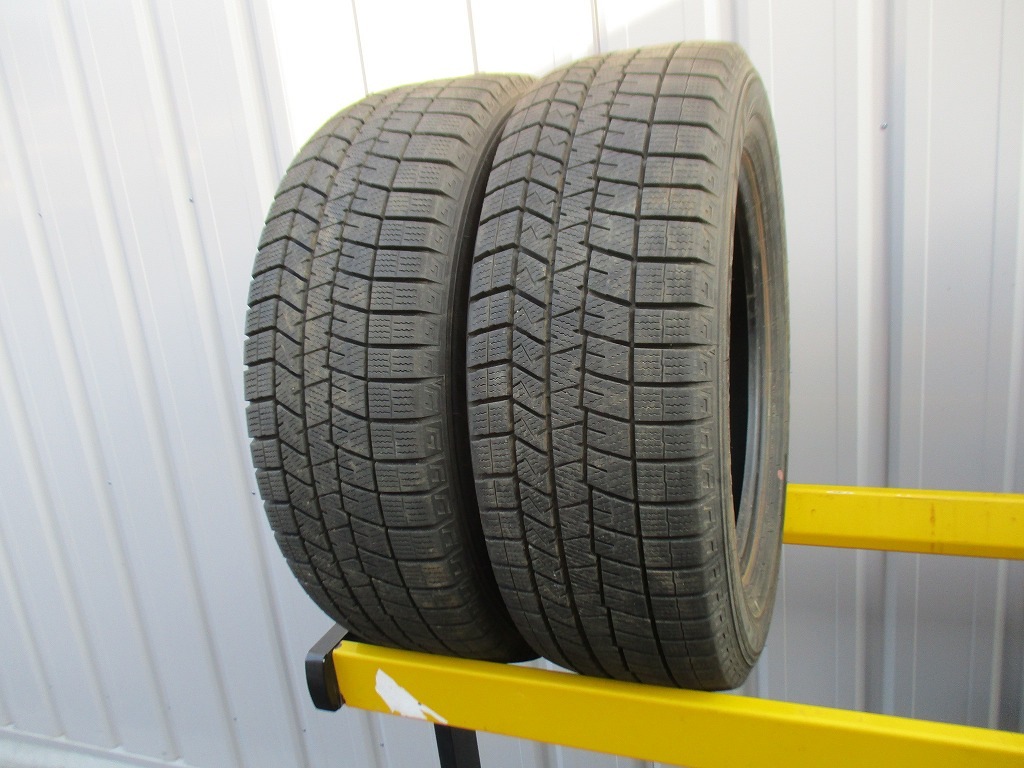 ★☆205/60R16 92Q ダンロップ WINTER MAXX WM03 スタッドレス 2021年製 2本 送料込 T70880114☆★インボイス領収書発行可能