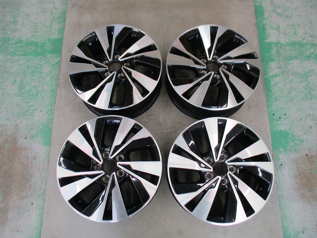 ★☆フォルクスワーゲン ポロ 15インチ 純正アルミホイール 4本 5.5J 100 5H +40 送料込☆★インボイス領収書発行可能