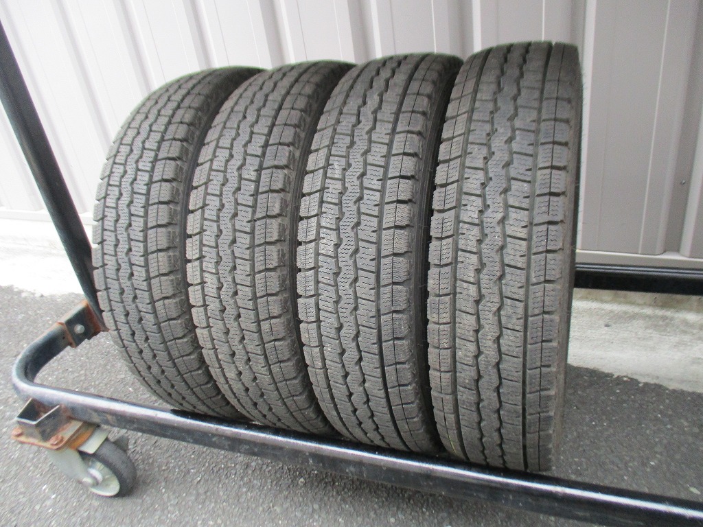 ★☆145R12 6P.R.LT ダンロップ WINTER MAXX SV01 スタッドレス 2021年製 4本 送料込 T71120116☆★インボイス領収書発行可能