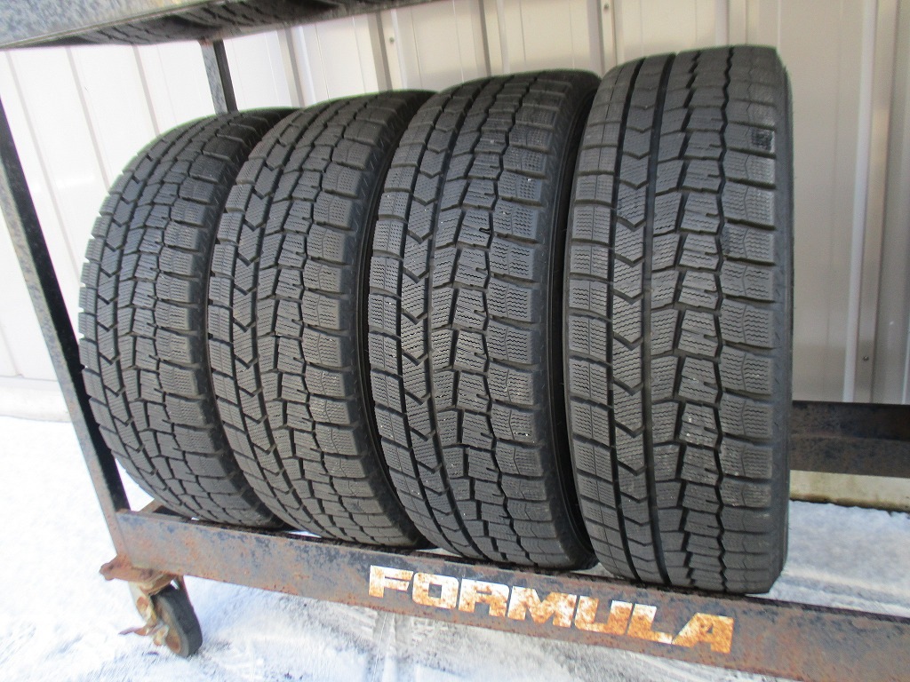 ★☆205/60R16 92Q ダンロップ WINTER MAXX WM02 スタッドレス 2021年製 4本 送料込 T71260119☆★インボイス領収書発行可能